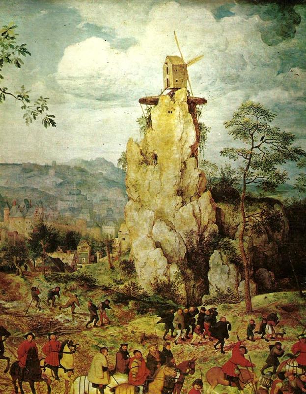 detalj fran korsborandet, Pieter Bruegel
